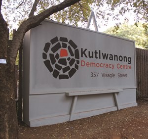 The Kutlwanong Democracy Centre was launched on 29 May.